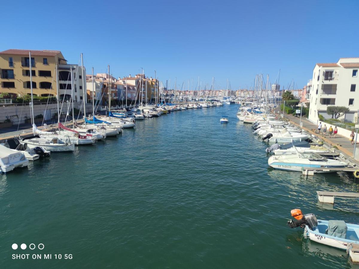 Studio Cabine Ile Des Pecheurs Cap D'Agde Tennis Exterior photo